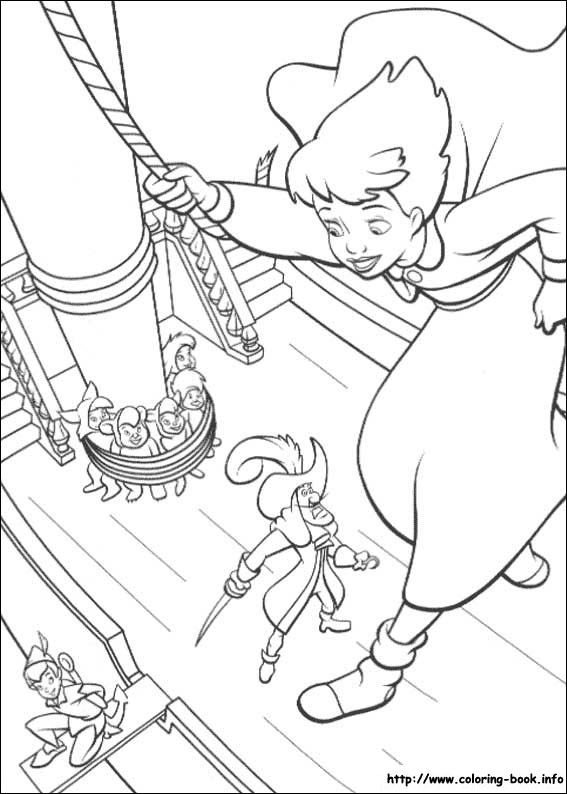 Peter Pan 2 coloring picture